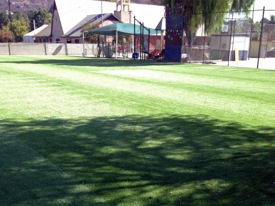 Artificial Grass Photos: Synthetic Turf  School Stadium Greenville New York  Back
