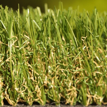 Cashmere artificial grass very soft double thatching brown green 52 ounces