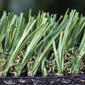 Artificial Grass S Blade 50 Emerald &ampamp Olive Green with Brown &ampamp Green Thatch